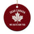 Dear Canada We Hate Him Too Ceramic Ornament Political 2025 Protest TS02 1pc Red Print Your Wear