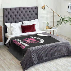 Anal Bead Tug O War Champion Funny Offensive Throw Blanket Inappropriate Adult Humor Pink TS02 Print Your Wear