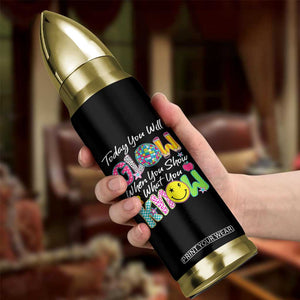 Motivational Test Day Glow Bullet Tumbler Today You Will Glow When You Show What You Know TS02 Print Your Wear