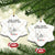 New Mom Est. 2025 Ceramic Ornament First Mothers Day Matching Gift Light TS02 Print Your Wear