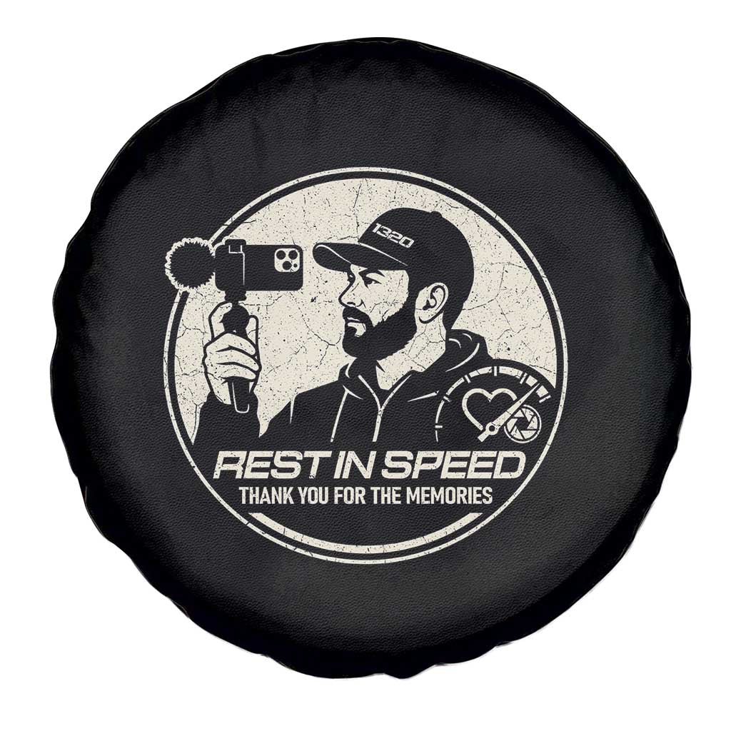 Rest In Speed Thank You For The Memories Spare Tire Cover Automotive Media Legend Memorial Tribute TS02 Print Your Wear
