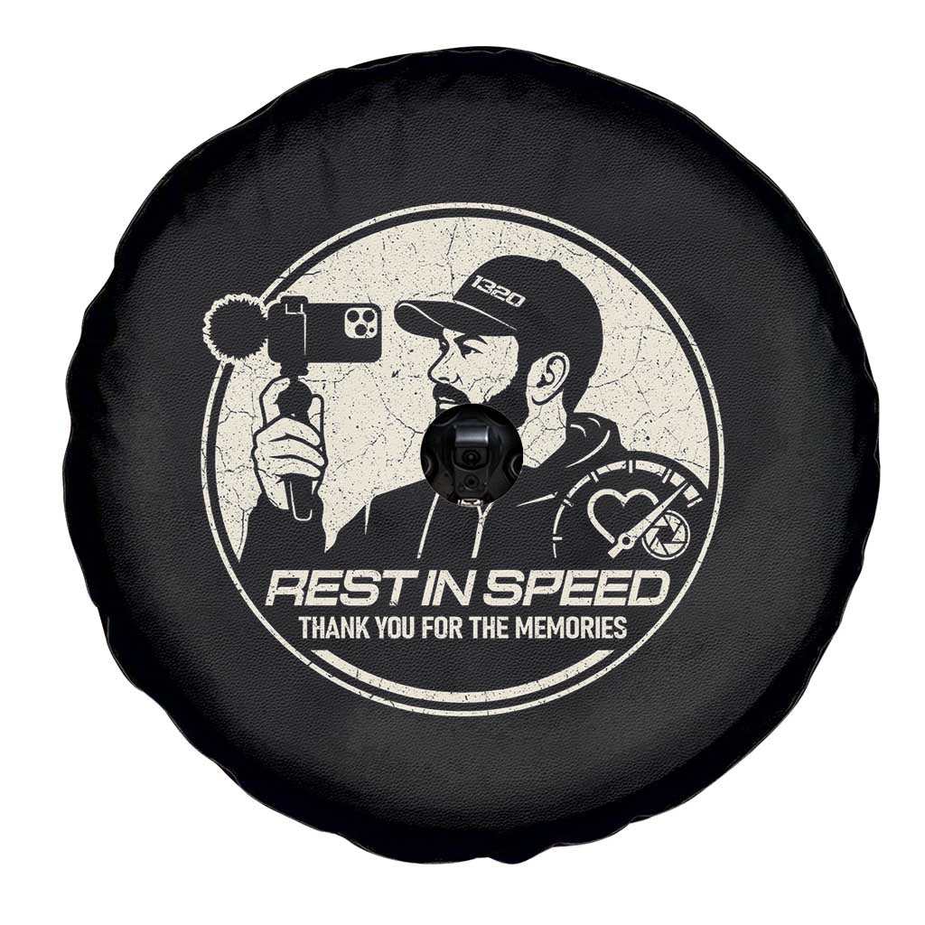 Rest In Speed Thank You For The Memories Spare Tire Cover Automotive Media Legend Memorial Tribute TS02 Print Your Wear