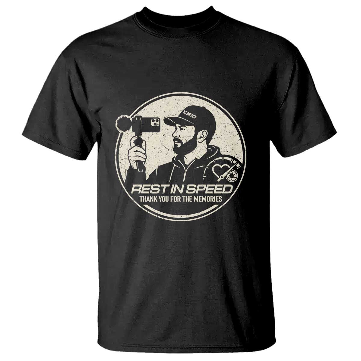 Rest In Speed Thank You For The Memories T Shirt Automotive Media Legend Memorial Tribute TS02 Black Print Your Wear