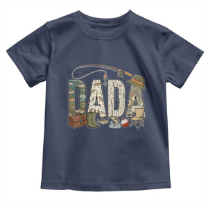 Best Fishing Dada Retro Vintage Outdoorsman Toddler T Shirt Bass Angler Dad Fisherman Fathers Day Gift for Men