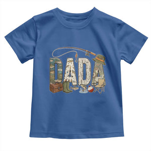 Best Fishing Dada Retro Vintage Outdoorsman Toddler T Shirt Bass Angler Dad Fisherman Fathers Day Gift for Men