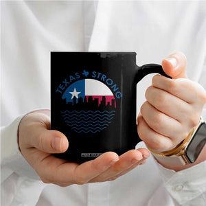 Strong Texas Coffee Mug Retro Flag Resilient Texans Pride TS02 Print Your Wear