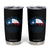 Strong Texas Tumbler Cup Retro Flag Resilient Texans Pride TS02 Black Print Your Wear