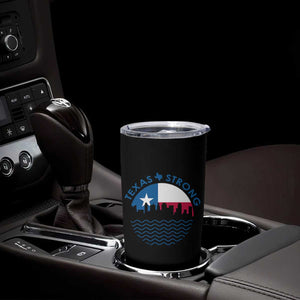 Strong Texas Tumbler Cup Retro Flag Resilient Texans Pride TS02 Print Your Wear