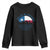 Strong Texas Youth Sweatshirt Retro Flag Resilient Texans Pride TS02 Black Print Your Wear