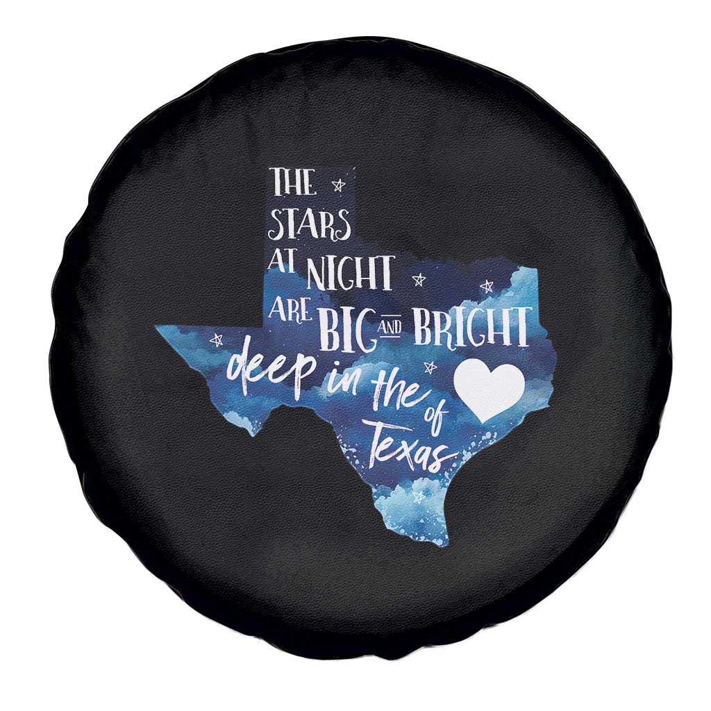 Texas Pride Spare Tire Cover The Stars at Night Are Big and Bright TS02 Print Your Wear