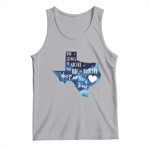 Texas Pride Tank Top The Stars at Night Are Big and Bright TS02 Athletic Heather Print Your Wear