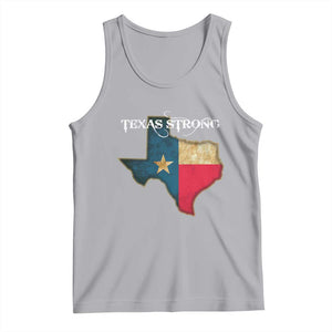 Strong Texas Tank Top Retro Lone Star State Pride Distressed Flag TS02 Athletic Heather Print Your Wear