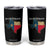 Strong Texas Tumbler Cup Retro Lone Star State Pride Distressed Flag TS02 Black Print Your Wear