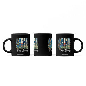 Retro Strong Texas Coffee Mug Bluebonnets Longhorn Cowboy Western Pride TS02 Print Your Wear