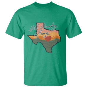 Hill Country Strong T Shirt Texas Pride for Resilient Texans Retro TS02 Irish Green Print Your Wear
