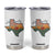 Hill Country Strong Tumbler Cup Texas Pride for Resilient Texans Retro TS02 White Print Your Wear