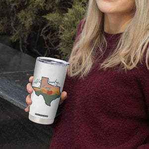 Hill Country Strong Tumbler Cup Texas Pride for Resilient Texans Retro TS02 Print Your Wear