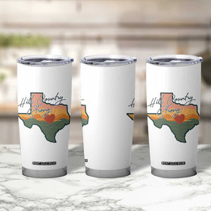 Hill Country Strong Tumbler Cup Texas Pride for Resilient Texans Retro TS02 Print Your Wear