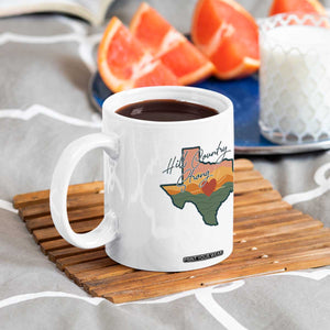 Hill Country Strong Coffee Mug Texas Pride for Resilient Texans Retro TS02 Print Your Wear