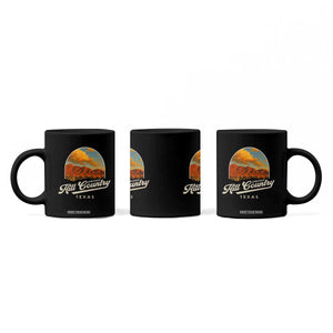 Hill Country Strong Coffee Mug Texas Support Retro Enchanted Rock TS02 Print Your Wear