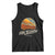 Hill Country Strong Tank Top Texas Support Retro Enchanted Rock TS02 Black Print Your Wear
