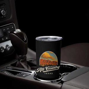 Hill Country Strong Tumbler Cup Texas Support Retro Enchanted Rock TS02 Print Your Wear