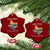 Kerr County Texas Ceramic Ornament Retro Hill Country Nature Scene Outdoors TS02 Print Your Wear