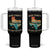 Kerr County Texas Tumbler With Handle Retro Hill Country Nature Scene Outdoors TS02 One Size: 40 oz Black Print Your Wear