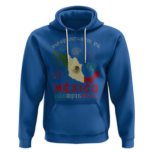Independencia De Mexico Hoodie 16th Septembre Mexican Flag Latino Hispanic Heritage TS02 Royal Blue Printyourwear