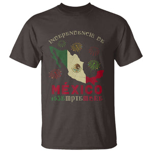Independencia De Mexico T Shirt 16th Septembre Mexican Flag Latino Hispanic Heritage TS02 Dark Chocolate Printyourwear