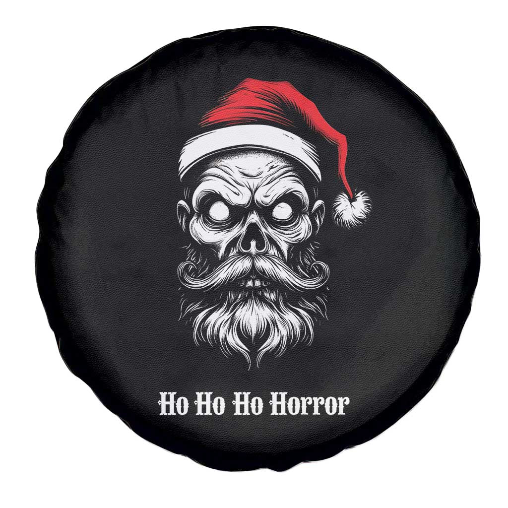 Creepy Christmas Skull Spare Tire Cover Ho Ho Ho Horror Santa Gothic Holiday TS02 Print Your Wear