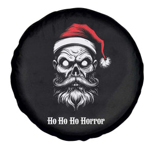 Creepy Christmas Skull Spare Tire Cover Ho Ho Ho Horror Santa Gothic Holiday TS02 Print Your Wear