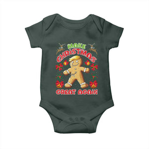 Christmas Trump Gingerbread Baby Onesie Make Xmas Great Again Funny Cookies TS02 Print Your Wear