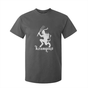 Mythical Krampus T Shirt For Kid Scary Christmas Horror Occult Holiday Eastern Folklore TS02 Dark Heather Print Your Wear