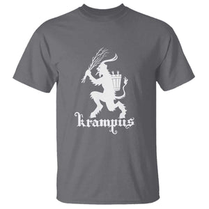 Mythical Krampus T Shirt Scary Christmas Horror Occult Holiday Eastern Folklore TS02 Charcoal Print Your Wear