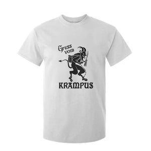 Krampus T Shirt For Kid Gruss Vom Greetings TS02 White Print Your Wear