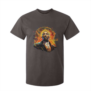 Martin Luther King MLK T Shirt For Kid Afrofuturism Graphic Art TS02 Dark Chocolate Print Your Wear