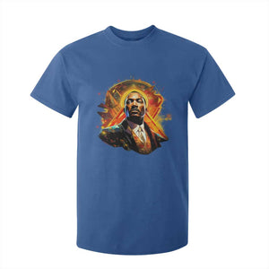Martin Luther King MLK T Shirt For Kid Afrofuturism Graphic Art TS02 Royal Blue Print Your Wear