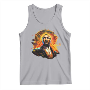 Martin Luther King MLK Tank Top Afrofuturism Graphic Art TS02 Athletic Heather Print Your Wear