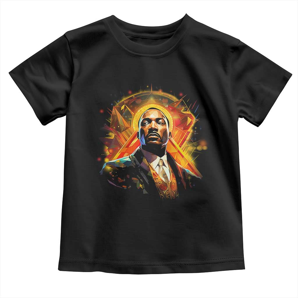 Martin Luther King MLK Toddler T Shirt Afrofuturism Graphic Art TS02 Black Print Your Wear