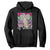 Retro Coquette 100 Days Of School Hoodie for Schoolgirls Teacher TS02 Black Print Your Wear