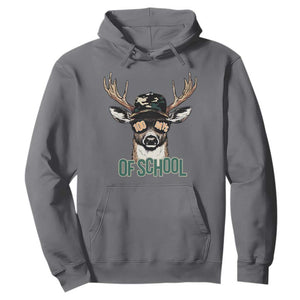 Bucked' 100 Days Of School Hoodie Deer Student Boy Girls 100th Day TS02 Charcoal Print Your Wear