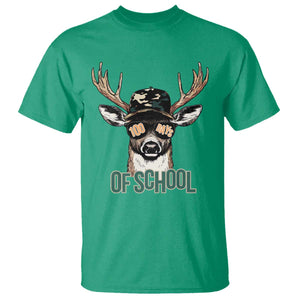 Bucked' 100 Days Of School T Shirt Deer Student Boy Girls 100th Day TS02 Irish Green Print Your Wear