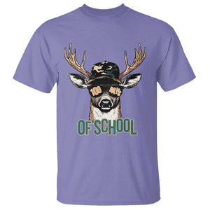 Bucked' 100 Days Of School T Shirt Deer Student Boy Girls 100th Day TS02 Violet Print Your Wear
