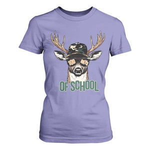 Bucked' 100 Days Of School T Shirt For Women Deer Student Boy Girls 100th Day TS02 Violet Print Your Wear