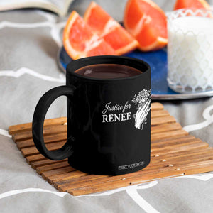 Justice for Renee Coffee Mug Floral Rose Memorial Minneapolis Jane 8 2026 Tribute TS02 Print Your Wear