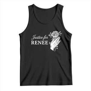 Justice for Renee Tank Top Floral Rose Memorial Minneapolis Jane 8 2026 Tribute TS02 Black Print Your Wear