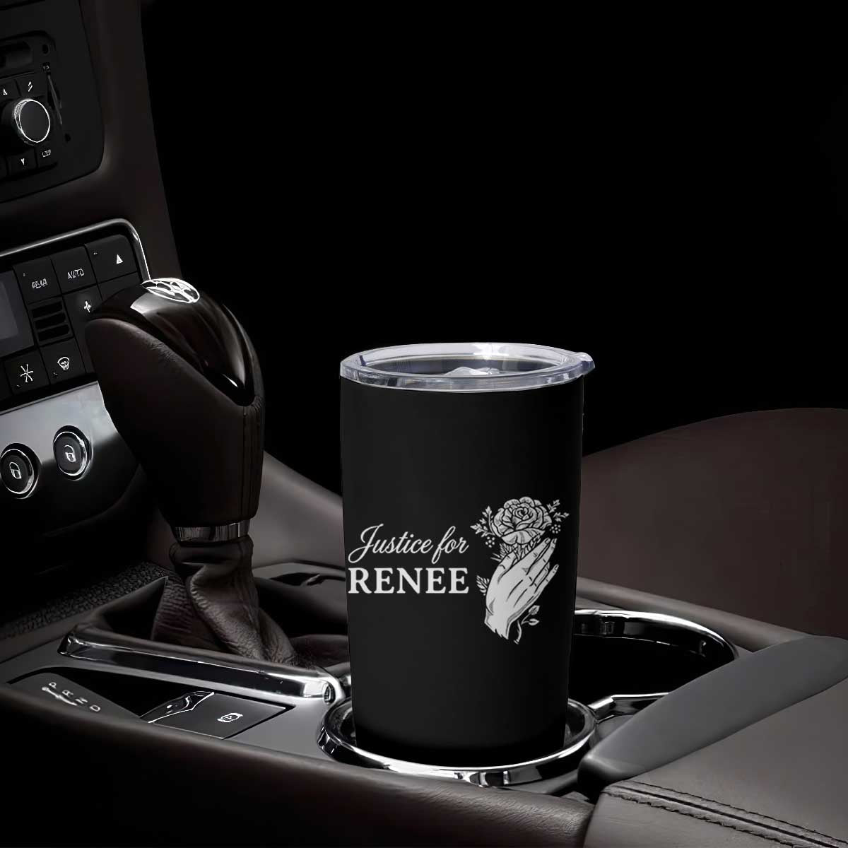 Justice for Renee Tumbler Cup Floral Rose Memorial Minneapolis Jane 8 2026 Tribute TS02 Print Your Wear