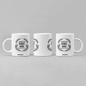 Justice for Renee Good Coffee Mug Minneapolis January 8 2026 Tribute Memorial Wreath TS02 Print Your Wear