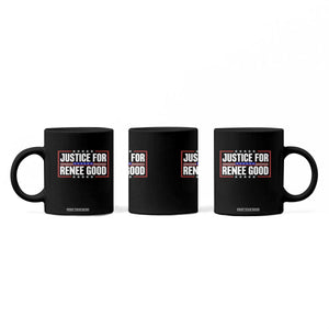 Justice for Renee Good Patriotic Coffee Mug Minneapolis Jan 8 2026 Memorial Red White and Blue TS02 Print Your Wear